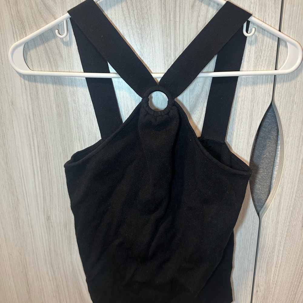 Black Sleeveless Top